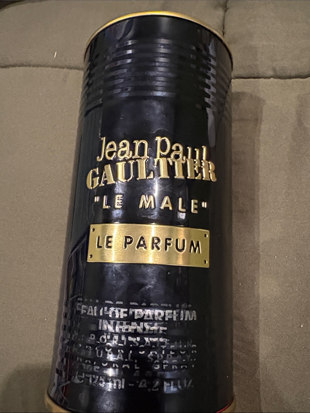 Jean Paul Gaultier Black & Gold Le Parfum Canister